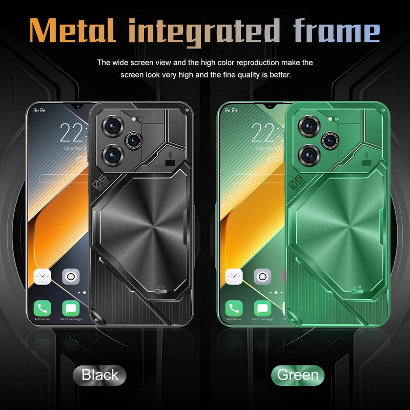 Smartphone Pova 6 Pro original Android 14, Telefone Desbloqueado, Celular, 5G HD
