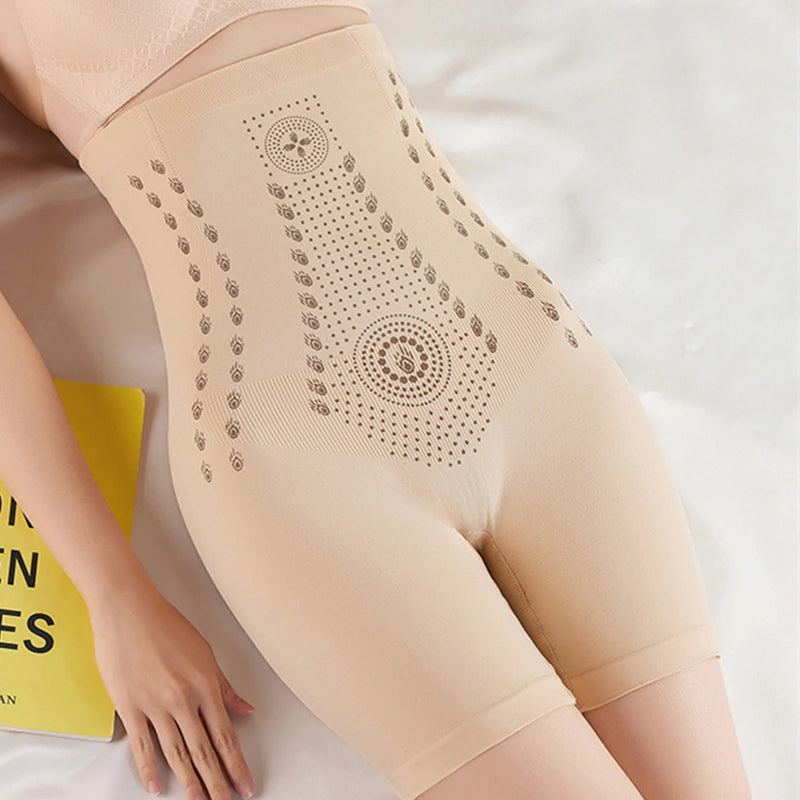 Calcinha Emagrecedora de Cintura Alta para Mulheres, Calção Controle Barriga,