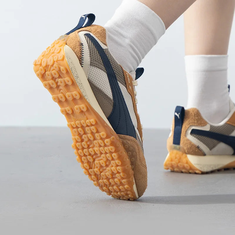 Puma sapatos masculinos e femininos 2024 outono retro moda tênis baixo superior