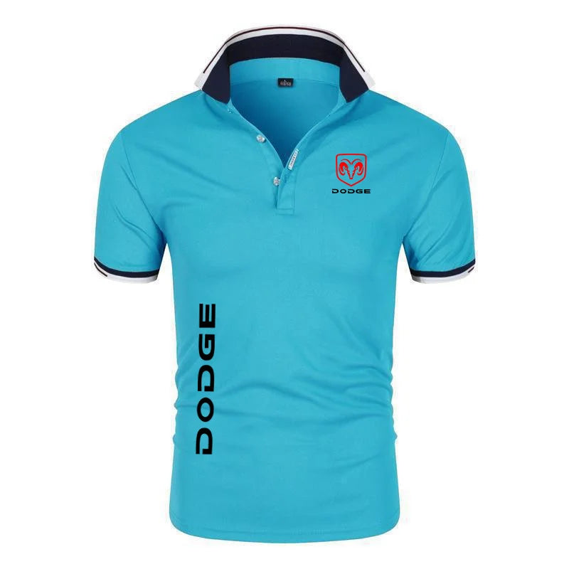 Camiseta Dodge estampada masculina, Dodge, Verão, Stritching, Manga curta, pass