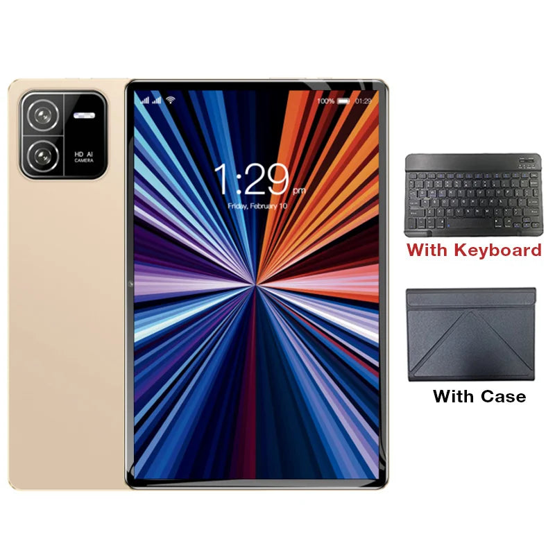 Pad 6 Pro Android 13 Tablet, 16GB, 1TB, 5G, Cartão Dual SIM, GPS, Novo, Origina