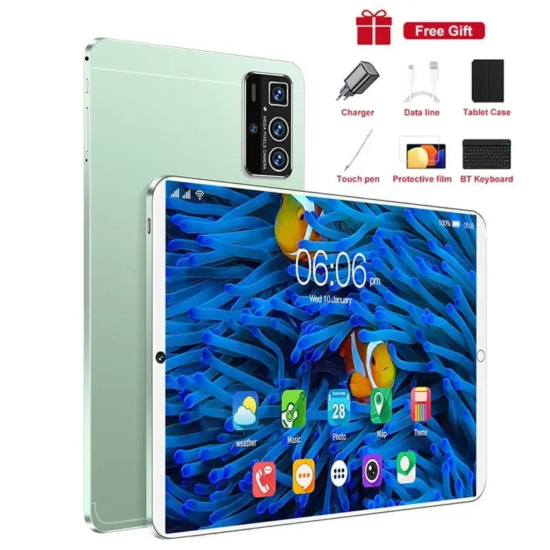 Original Mi Tablet PC, Pro 14, Android 12, 16GB, 1TB, Dual SIM, 10 Core, WPS, GP