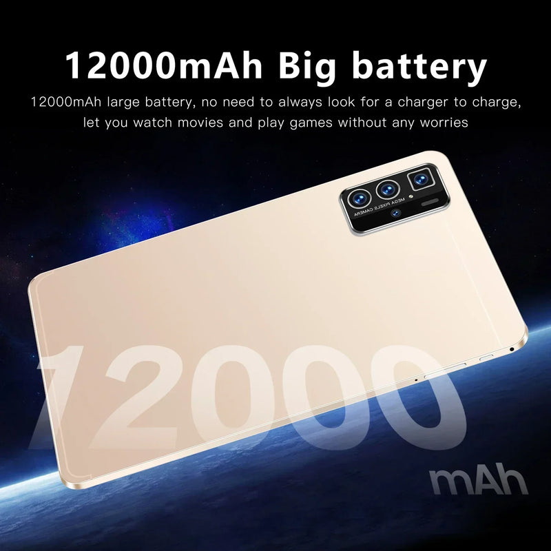 Original Mi Tablet PC, Pro 14, Android 12, 16GB, 1TB, Dual SIM, 10 Core, WPS, GP