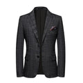 Blazer fino All-in-One masculino, versão coreana, tendência bonita, casual de
