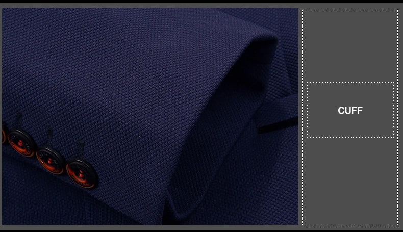 Marca masculina casual blazer 2023 outono nova moda terno magro de negócios cas
