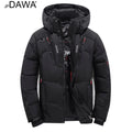 JP DAWA jaqueta de inverno masculina com capuz de penas de ganso terno de pesca