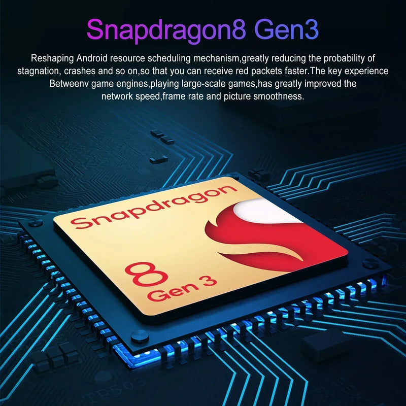 TEENO-Pova 8 Pro Smartphone, Celular, Celular, Dual SIM, NFC, Android 14, 5G, 7.
