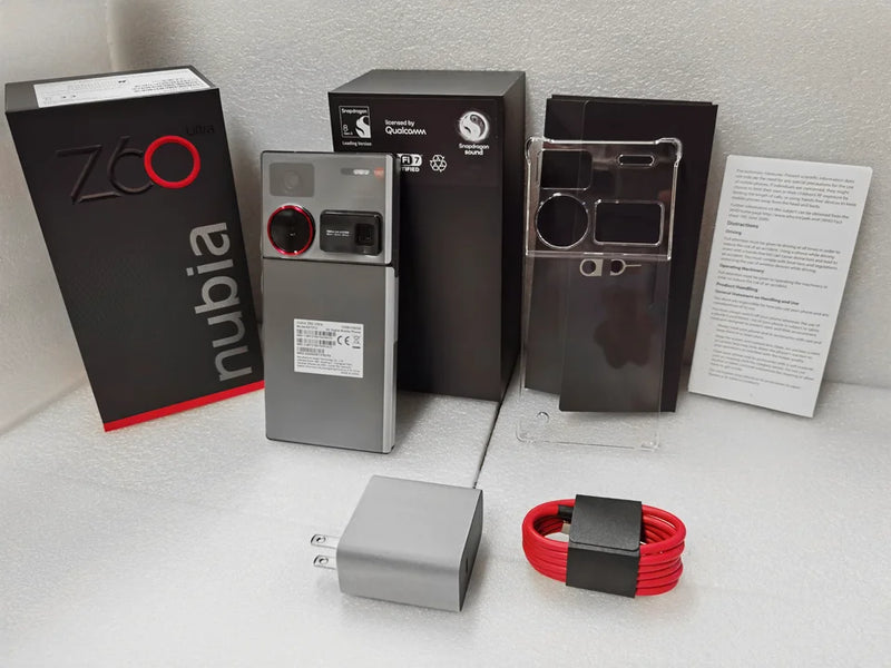 Versão global nubia z60 ultra versão líder 6.8 &quot;smartphone 5g snapdragon