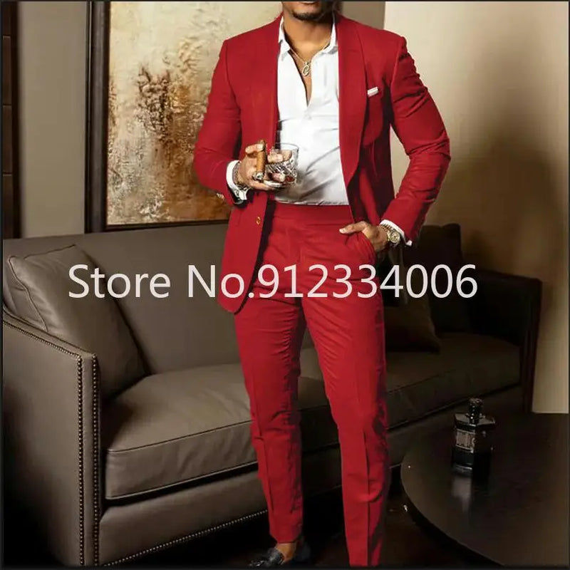 Terno de casamento marrom slim fit masculino, snoking para noivo, ternos masculi