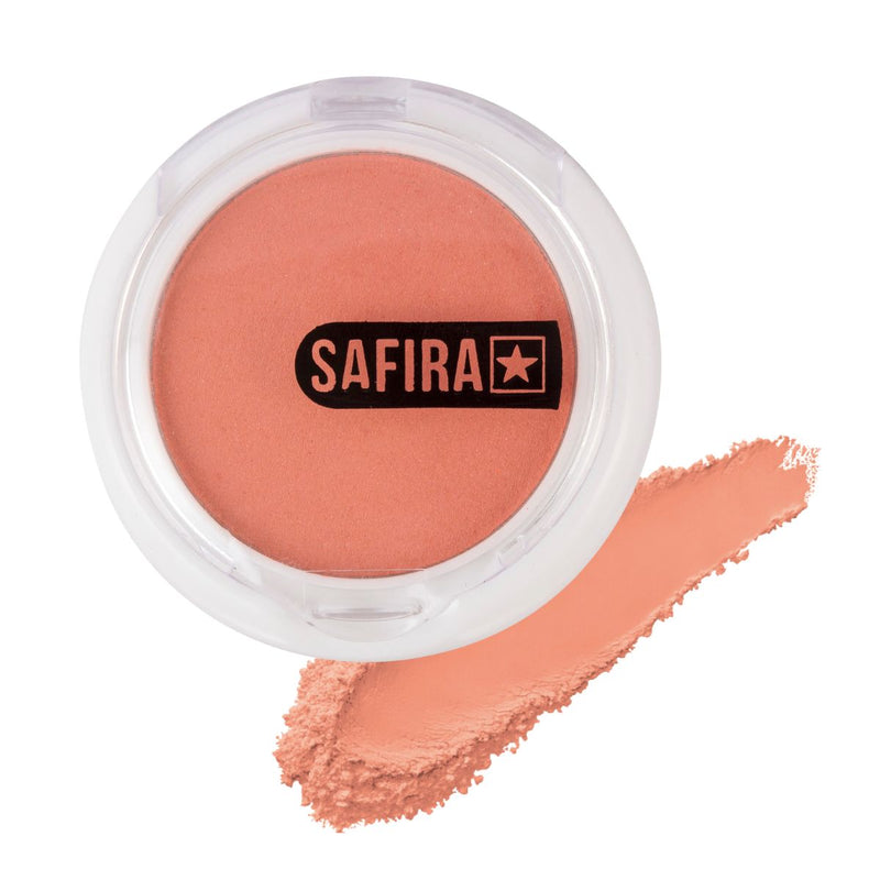 Blush Em Pó Compacto 2g Nº 03 Linha Basic Safira Cosméticos Tom da Maquiagem: